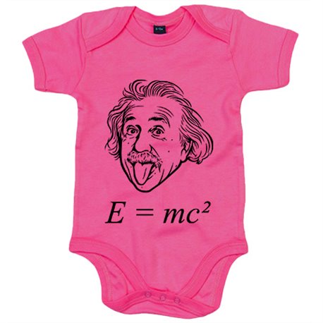 Body bebé fórmula Albert Einstein E igual a MC al cuadrado