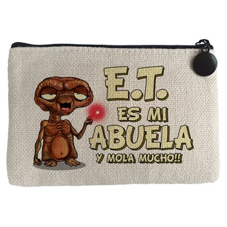 Monedero E.T. esta es mi abuela y mola mucho ET El Extraterrestre