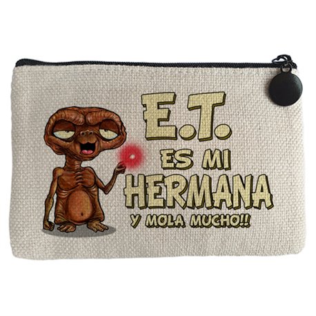 Monedero E.T. esta es mi hermana y mola mucho ET El Extraterrestre