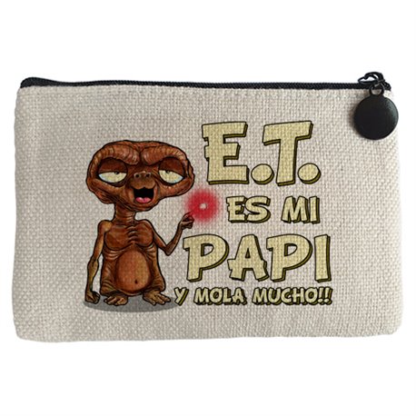 Monedero E.T. este es mi papi y mola mucho ET El Extraterrestre