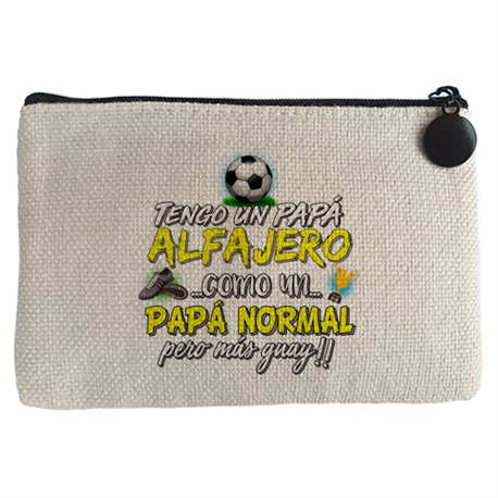 Monedero tengo un papá alfajero como un papá normal pero más guay