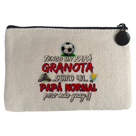 Monedero tengo un papá Granota como un papá normal pero más guay