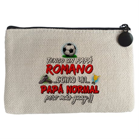 Monedero tengo un papá Romano como un papá normal pero más guay