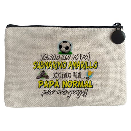 Monedero tengo un papá Submarino Amarillo como un papá normal pero más guay