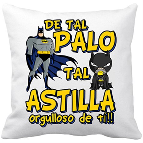 Cojín con relleno Batman de tal palo tal astilla