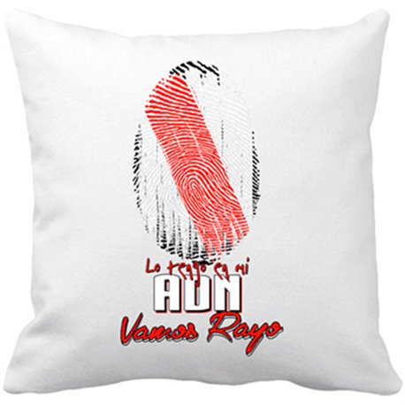 Cojín con relleno lo tengo en mi ADN futbolero de Rayo