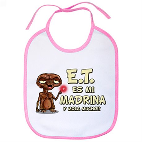 Babero E.T. esta es mi madrina y mola mucho ET El Extraterrestre