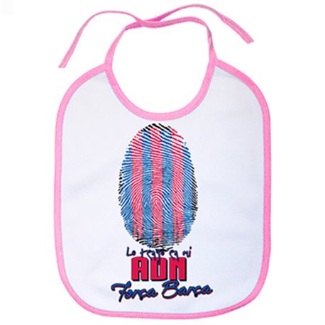 Babero lo tengo en mi ADN futbolero de Barcelona