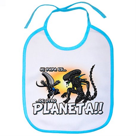 Babero mi papá es de otro planeta Alien
