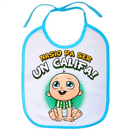Babero nacido para ser Califa Córdoba fútbol