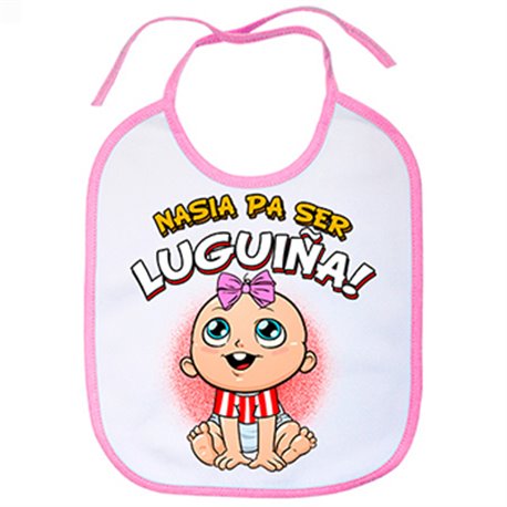 Babero nacida para ser Luguiña Lugo fútbol