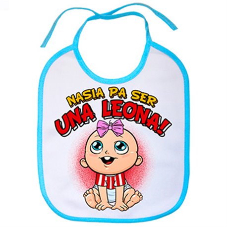 Babero nacida para ser una leona del Athletic