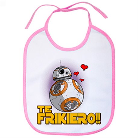 Babero te frikiero regalo amor frikis