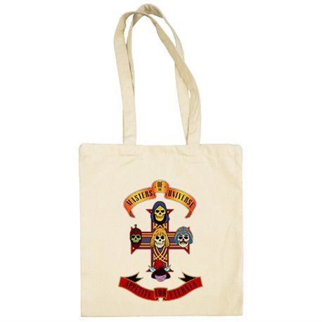 Bolsa de tela ilustración parodia Masters del Universo Appetite for Eternia