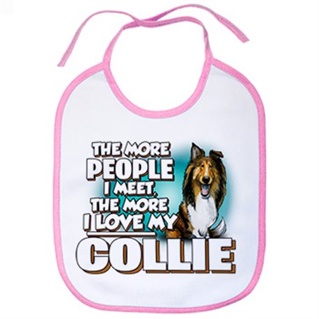 Babero I love my Collie raza perro