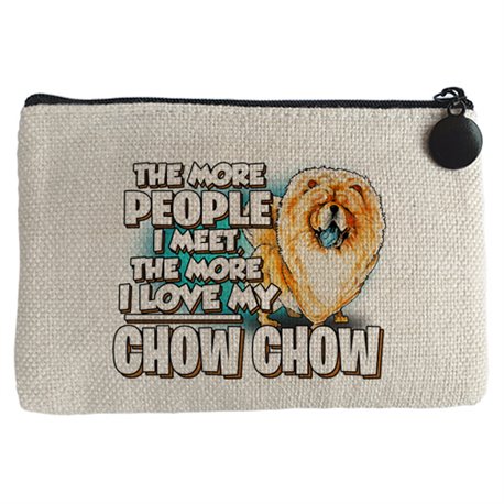 Monedero I love my Chow Chow raza perro