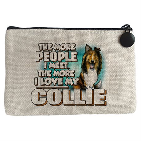 Monedero I love my Collie raza perro
