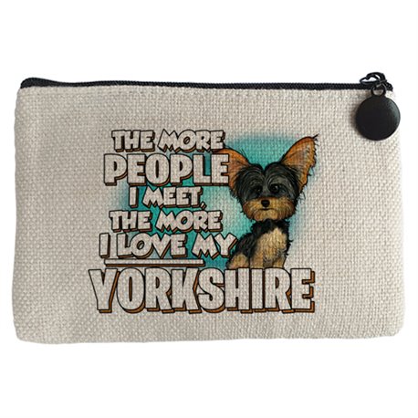 Monedero I love my Yorkshire Terrier raza perro