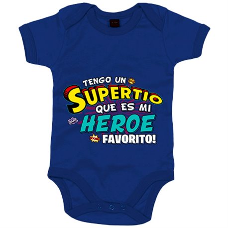Contrapartida curso Colega Body bebé tengo un Supertío que és mi héroe favorito regalo para Tío -  Diver Bebé