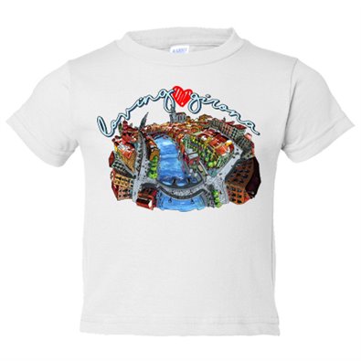 Camiseta bebé Loving Girona