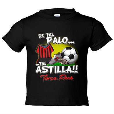 Camiseta niño de tal palo tal astilla Reus fútbol