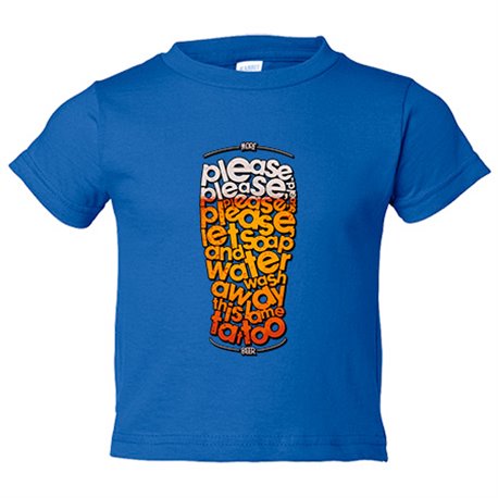 Camiseta bebé Please More Beer