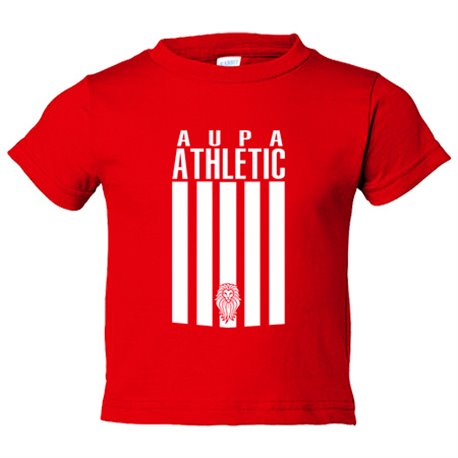 Camiseta bebé ilustración para leones del Athletic