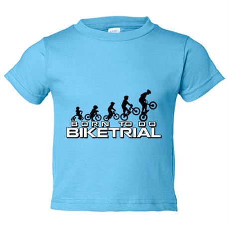 Camiseta bebé Born To Do Biketrial