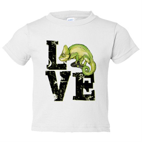 Camiseta bebé Love Camaleón