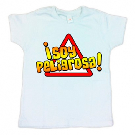 Camiseta niño Soy peligrosa
