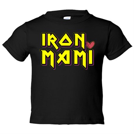 Camiseta bebé Iron Mami