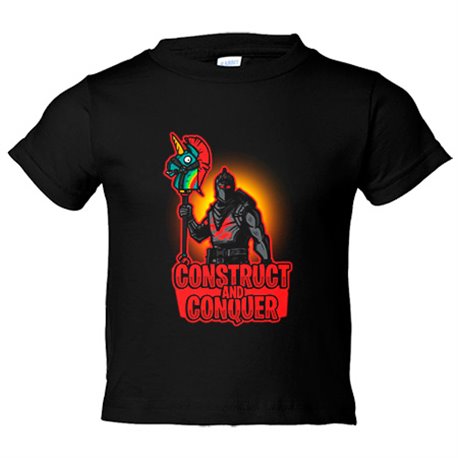 Camiseta niño Construct And Conquer