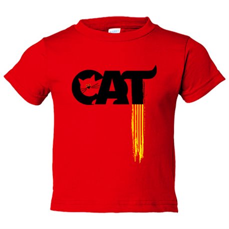 Camiseta niño Gat Català Cat