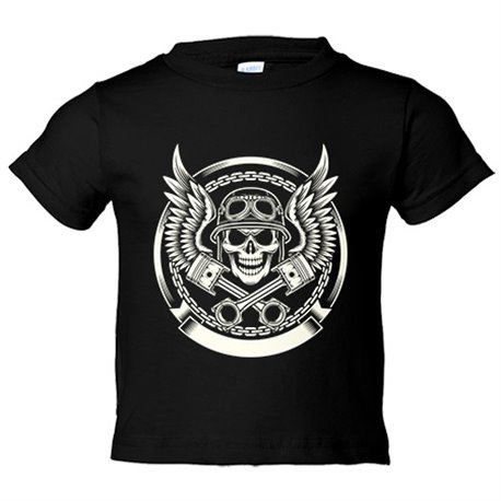 Camiseta niño moteros Angel Of Death