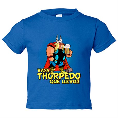 Camiseta bebé Vaya Thorpedo que llevo
