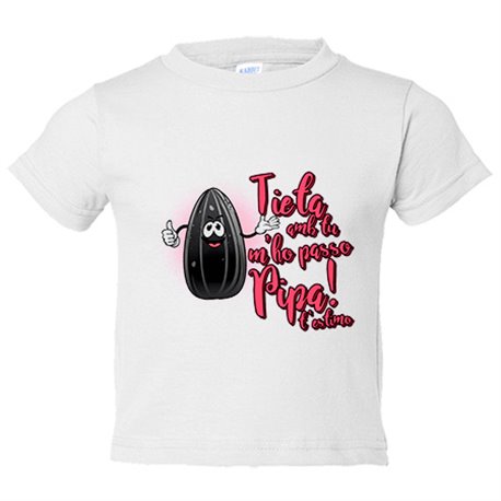 Camiseta bebé Tieta amb tu m ho passo pipa