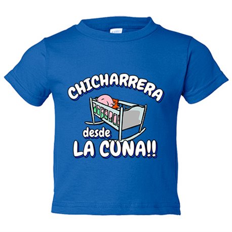 Camiseta bebé Chicharrera desde la cuna para aficionado al fútbol