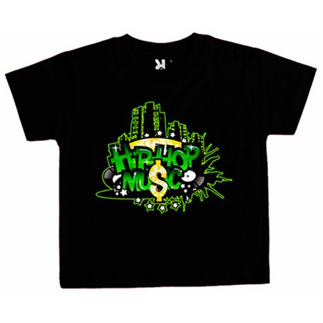 Camiseta niño Hip Hop Music