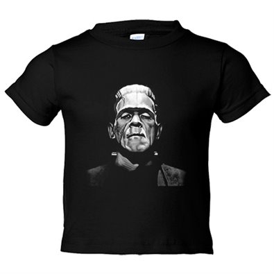 Camiseta niño Frankenstein ilustración