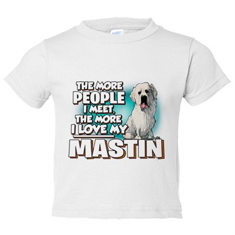 Camiseta niño I love my Mastín del Pirineo raza perro