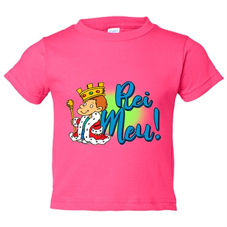 Camiseta niño Rei meu