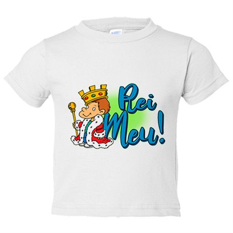 Camiseta bebé Rei meu