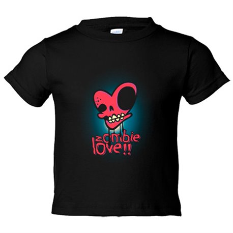 Camiseta niño Zombie Love