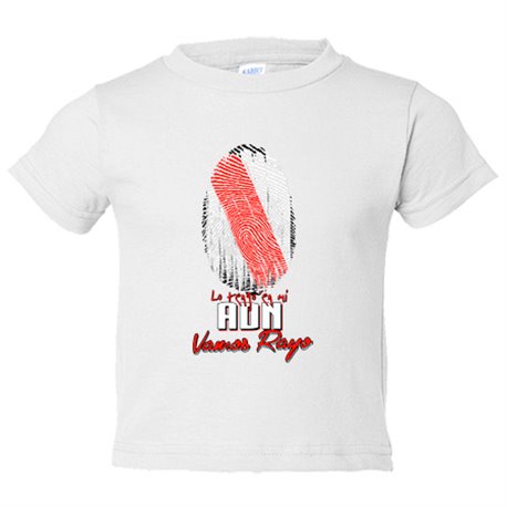 Camiseta bebé lo tengo en mi ADN futbolero de Rayo