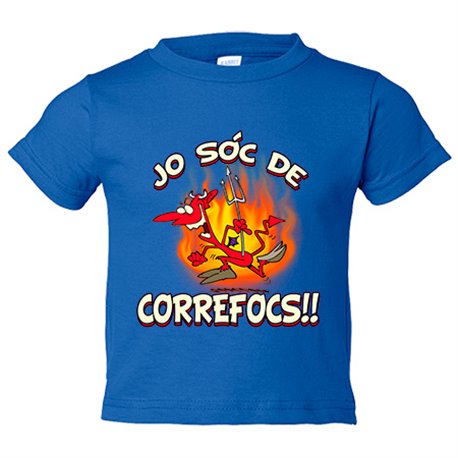 Camiseta bebé Jo sóc de correfocs