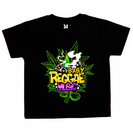 Camiseta niño Baby Reggae Music