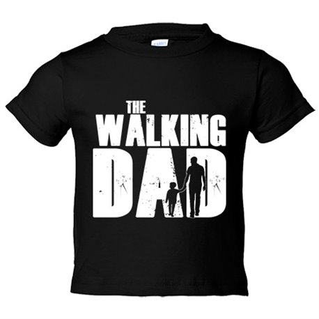 Camiseta bebé parodia The Walking Dad regalo Día del Padre
