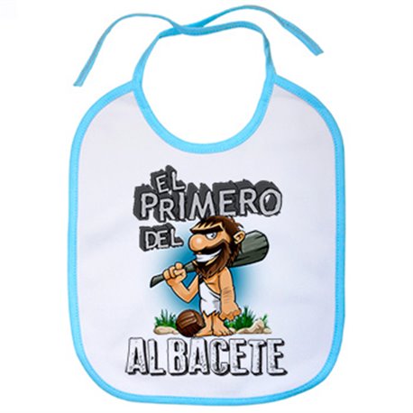 Babero frase el primero del Albacete para hincha de su equipo de fútbol