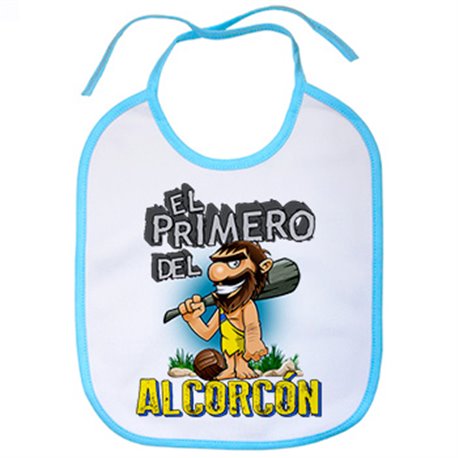 Babero frase el primero del Alcorcón para hincha de su equipo de fútbol