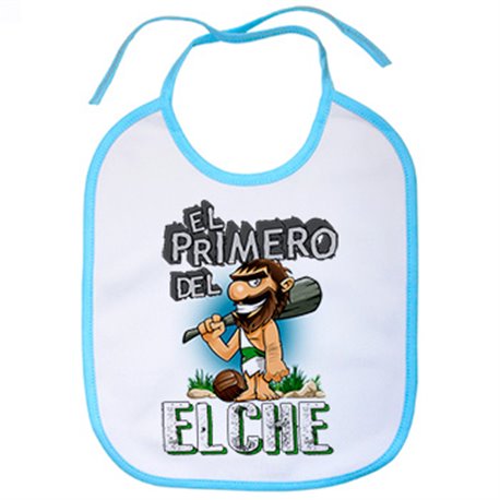 Babero frase el primero del Elche para hincha de su equipo de fútbol